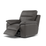 Nicoletti Vivaldi II Recliner Armchair - Power Recliner Chair CB Torello - Power Recliner — Torello PS Grigio Scuro 327, gallery image 3