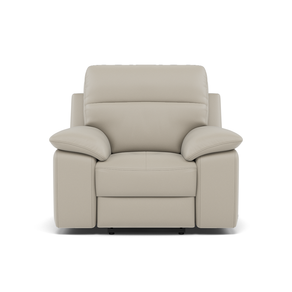 Nicoletti Vivaldi II Recliner Armchair - Power Recliner Chair CB Torello - Power Recliner Armchairs Sterling Home 7 Torello PS Tortora 328