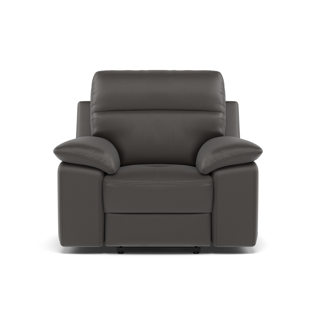 Nicoletti Vivaldi II Recliner Armchair - Power Recliner Chair CB Torello - Power Recliner Armchairs Sterling Home 1 Torello PS Grigio Scuro 327