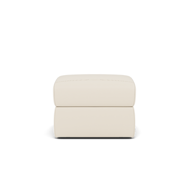 Nicoletti Vivaldi II Storage Footstool - Ottoman Holder CB Torello Footstools Sterling Home 4 Torello PS Bianco 93
