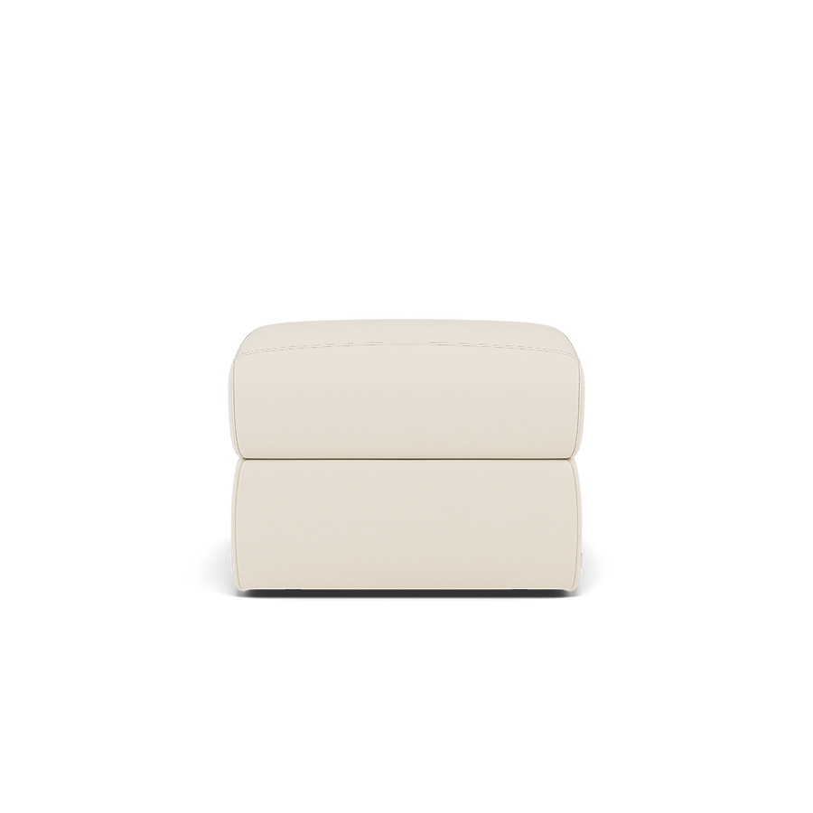 Nicoletti Vivaldi II Storage Footstool - Ottoman Holder CB Torello Footstools Sterling Home Torello PS Bianco 93 1