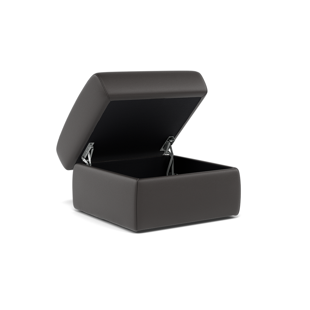 Nicoletti Vivaldi II Storage Footstool - Ottoman Holder CB Torello — Torello PS Chocol -S 91, gallery image 1
