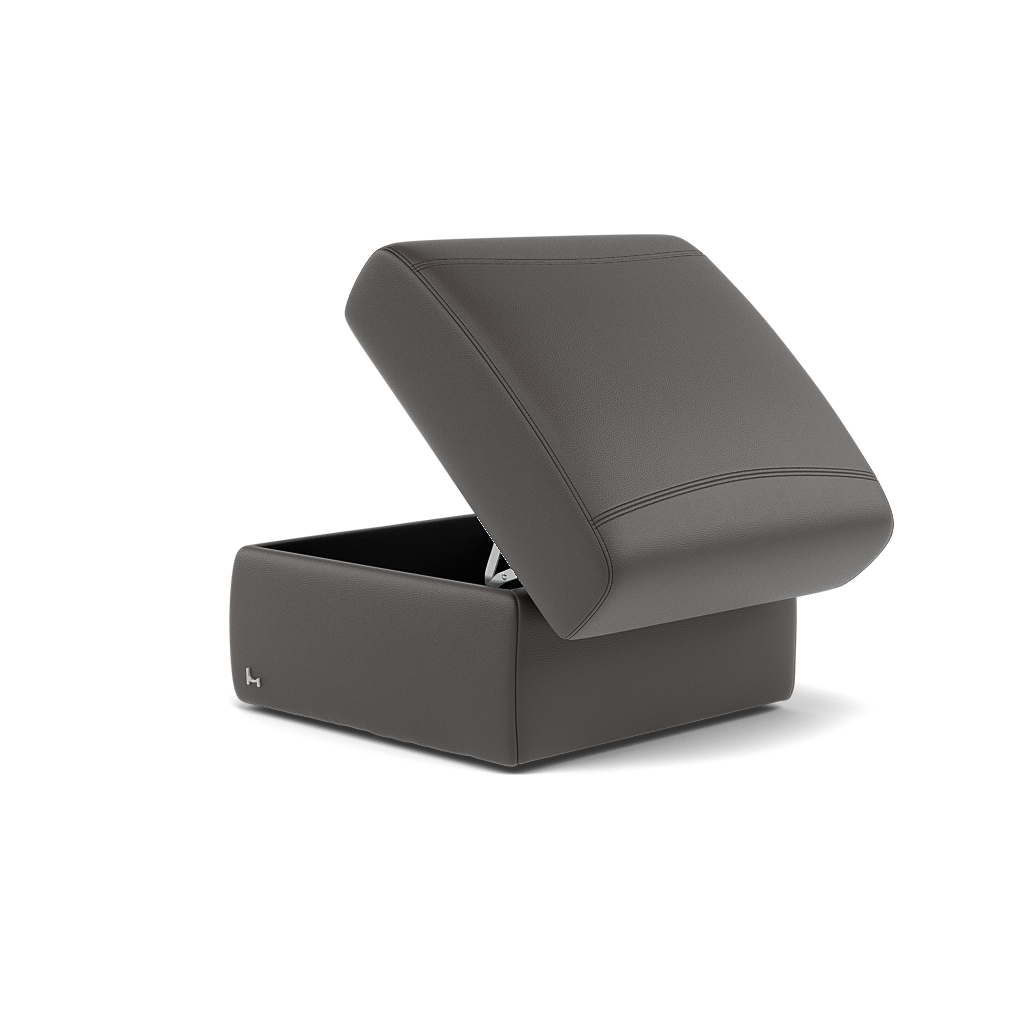 Nicoletti Vivaldi 2 Storage Footstool Sterling Home 2