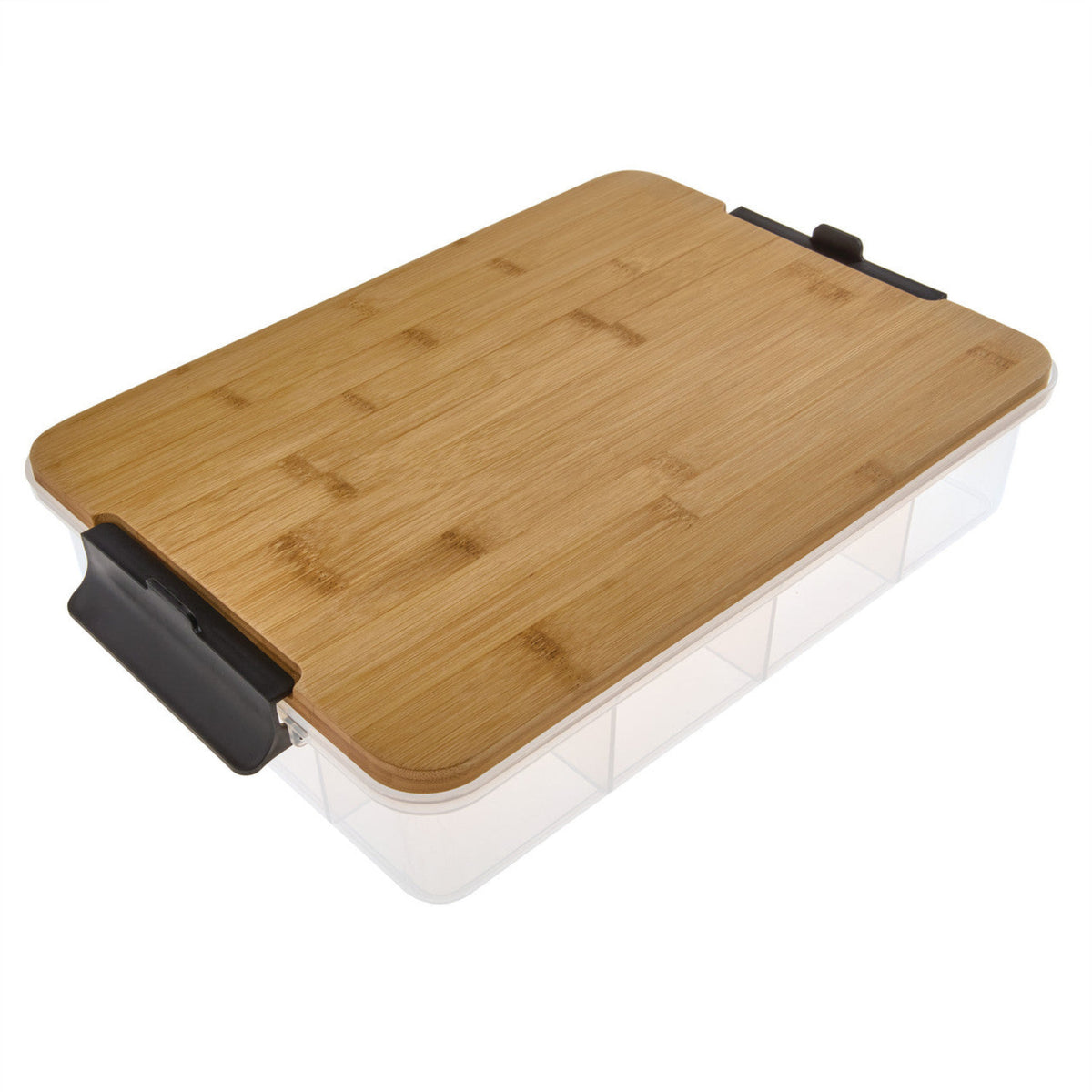 DISC FW Snacklebox With Bamboo Board Lrg Sterling Home 1