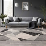 Nasir Patio Grey Rug - NV02 Patio Grey - 120cm x 170cm
