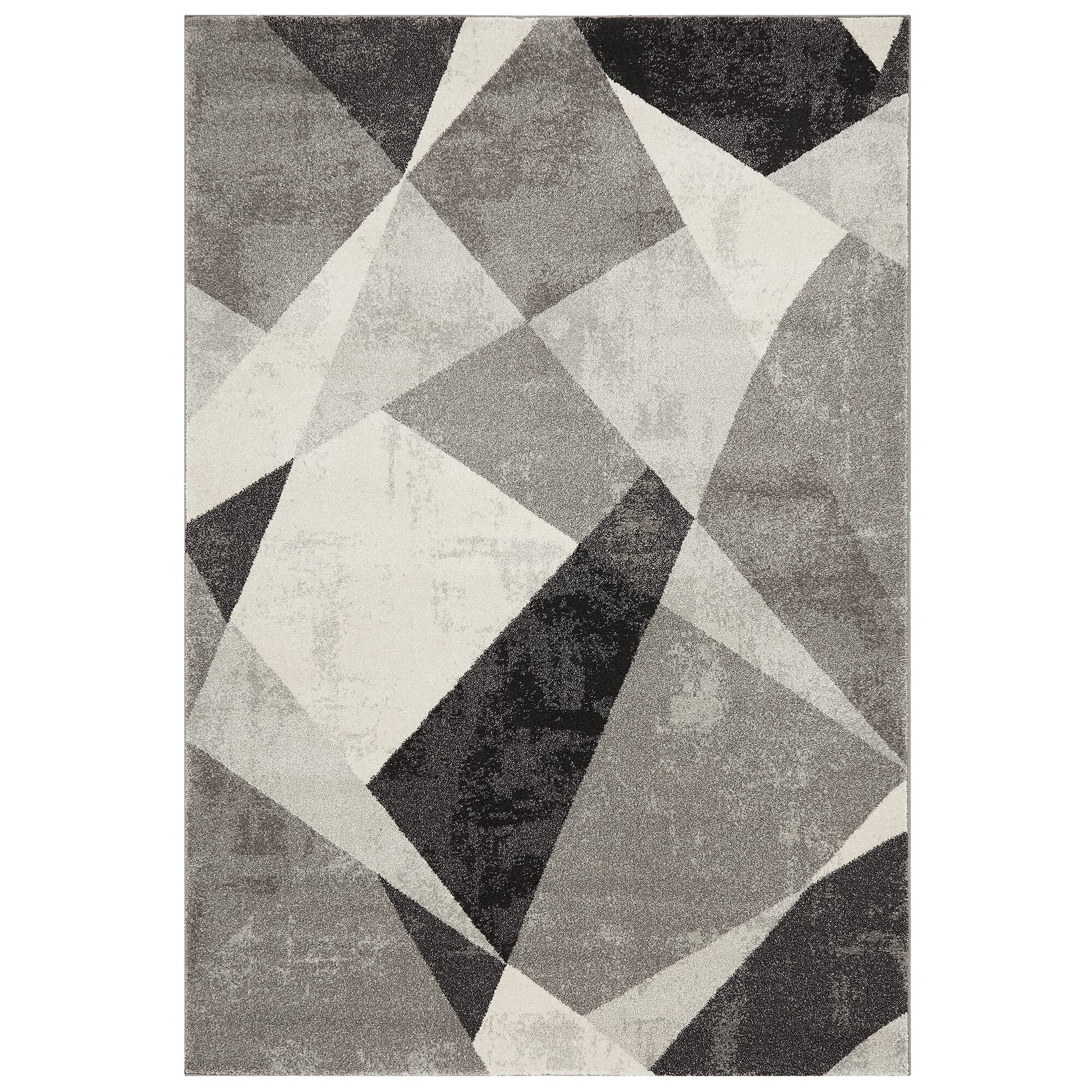 Nasir Patio Grey Rug - NV02 Patio Grey - 120cm x 170cm