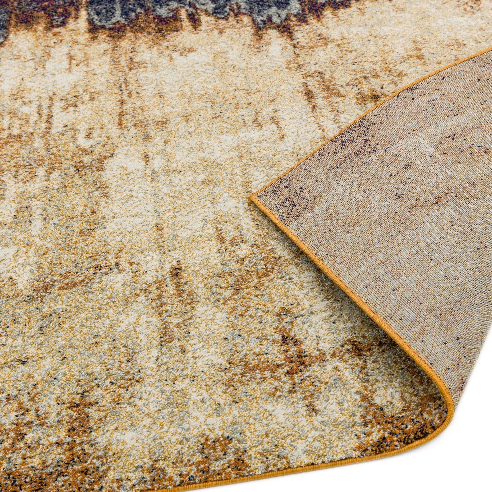Nasir Distress Orange Rug - NV04 Distress Orange  - 120cm x 170cm