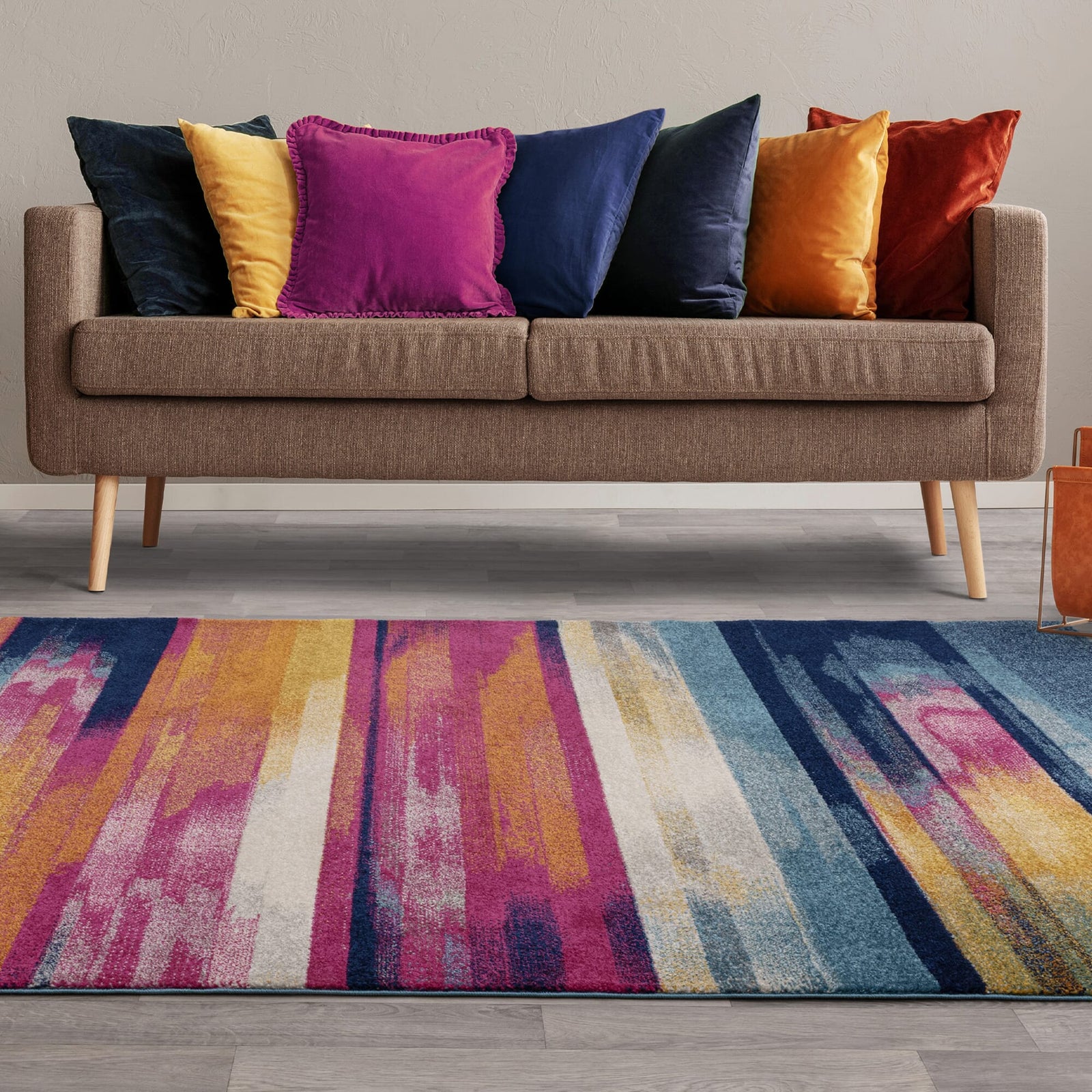 Nasir Stripe Multi Rug - NV05 Stripe Multi - 120cm x 170cm