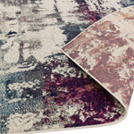 Nasir Abstract Navy Multi Rug - NV23 Abstract Navy Multi  - 120cm x 170cm