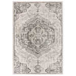 Nasir Medallion Ivory Rug - NV26 Medallion Ivory - 120cm x 170cm