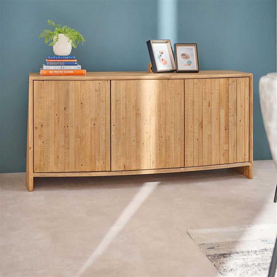 Oceanus Sideboard - 3 Door Sideboard Storage Sterling Home 2
