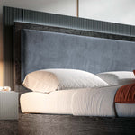 Onyx Bedframe - Bed Upholstered Headboard 160 x 200cm Bed Frames Sterling Home 3