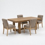 Origins Dining Table & 4 Avery Dining Chairs Set Dining Tables Sterling Home 1