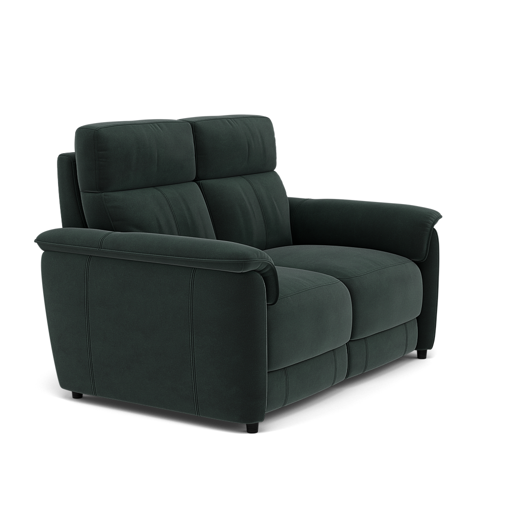 Orkney 2 Seater Sofa - 2 Seater Sofa Fabric — FAB-MEG-21  CHARCOAL GREY, gallery image 1