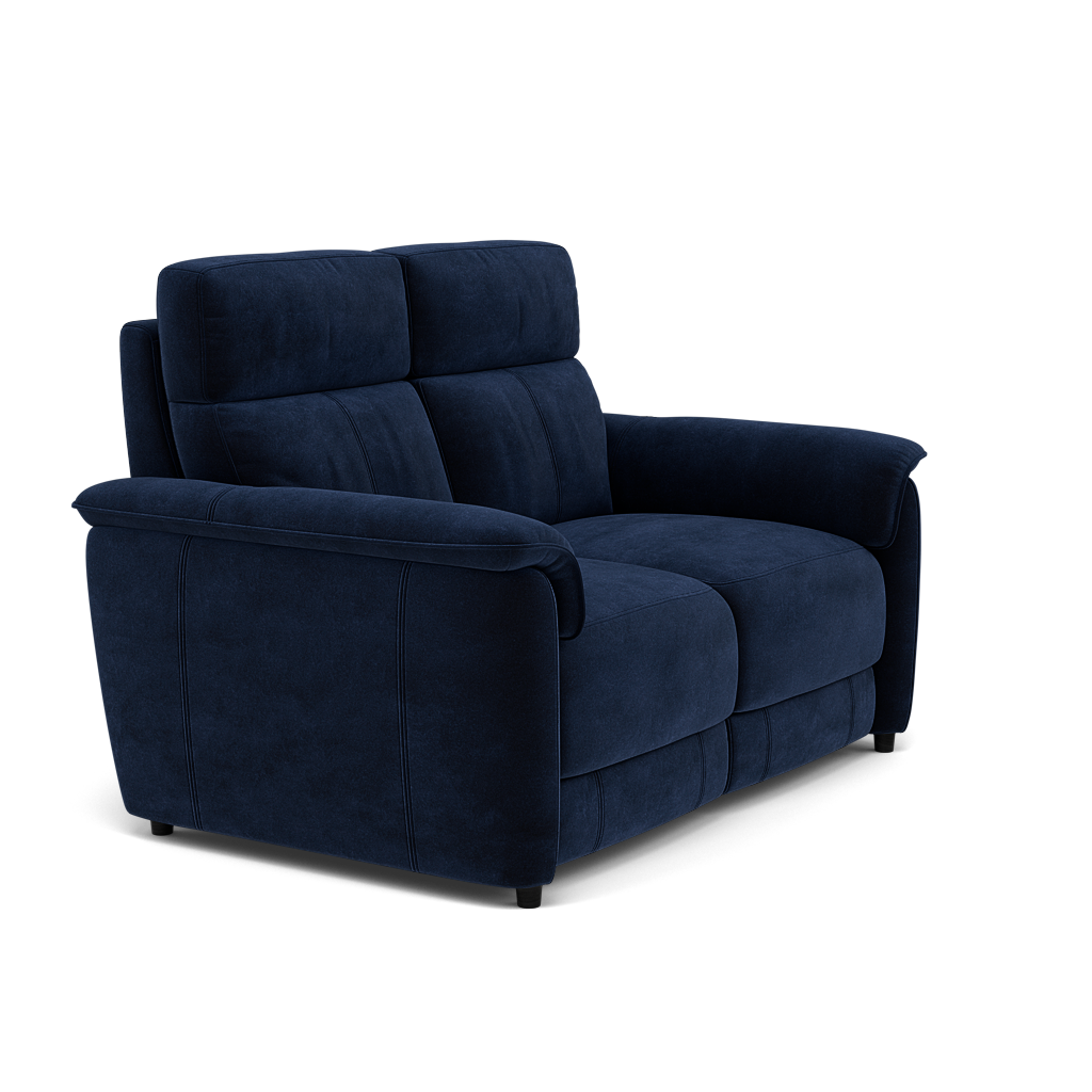Orkney 2 Seater Sofa - 2 Seater Sofa Fabric — FAB-MEG-28  NAVY, gallery image 1