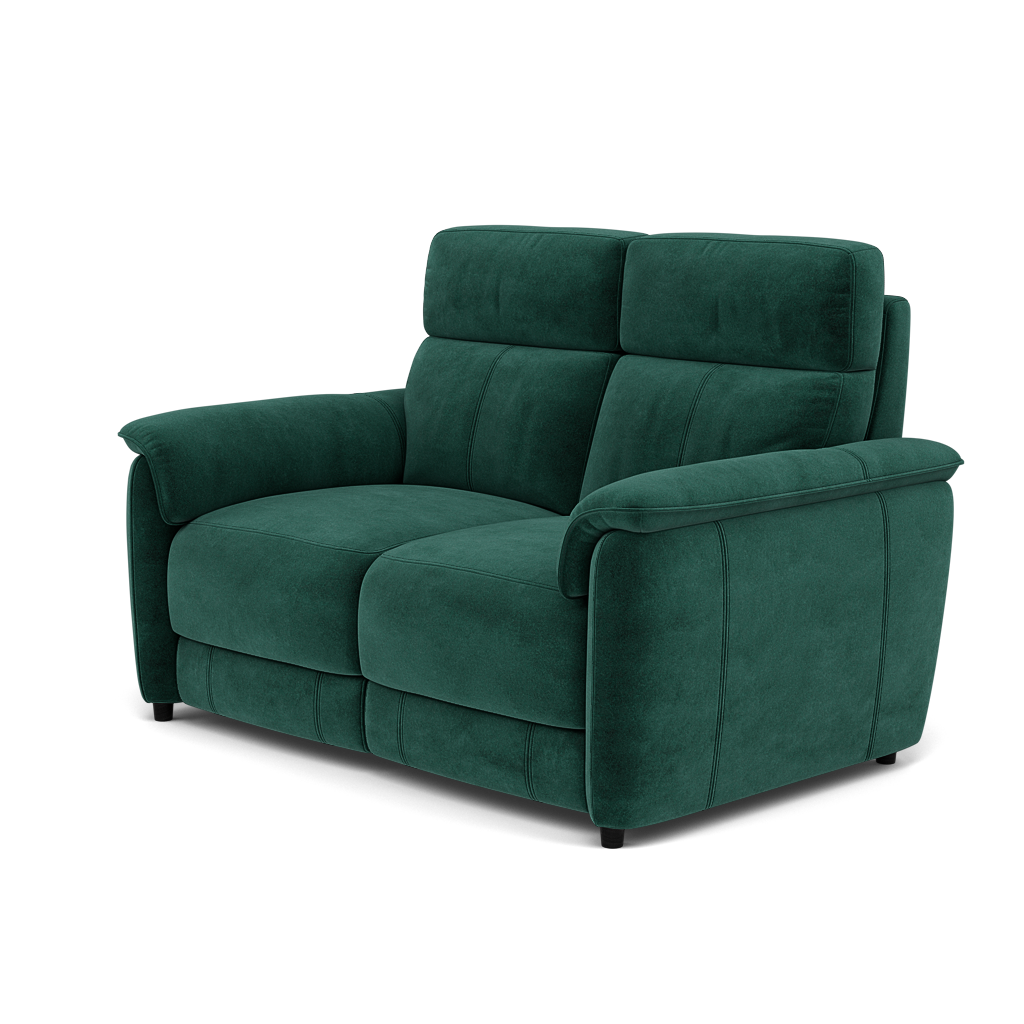 Orkney 2 Seater Sofa - 2 Seater Sofa Fabric — FAB-MEG-37  EMERALD GREEN, gallery image 3
