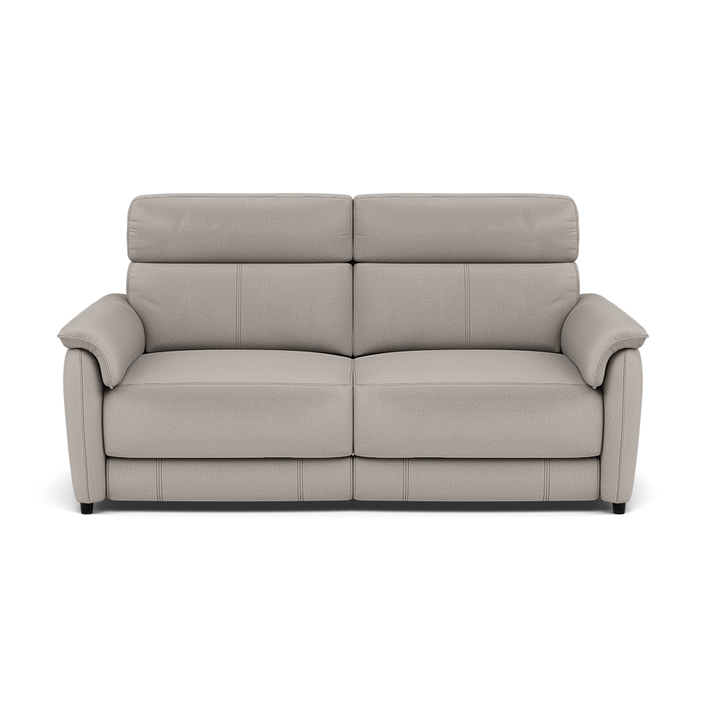 Orkney 3 Seater Sofa - 2.5 Seater Sofa Fabric 3 Seater Sofas Sterling Home 1 BFAMAD-02 SILVER GREY