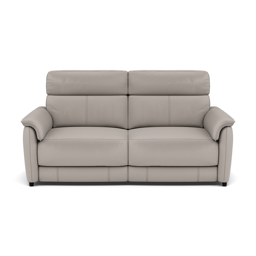 Orkney 3 Seater Sofa - 2.5 Seater Sofa Fabric 3 Seater Sofas Sterling Home 1 BFAMAD-02 SILVER GREY
