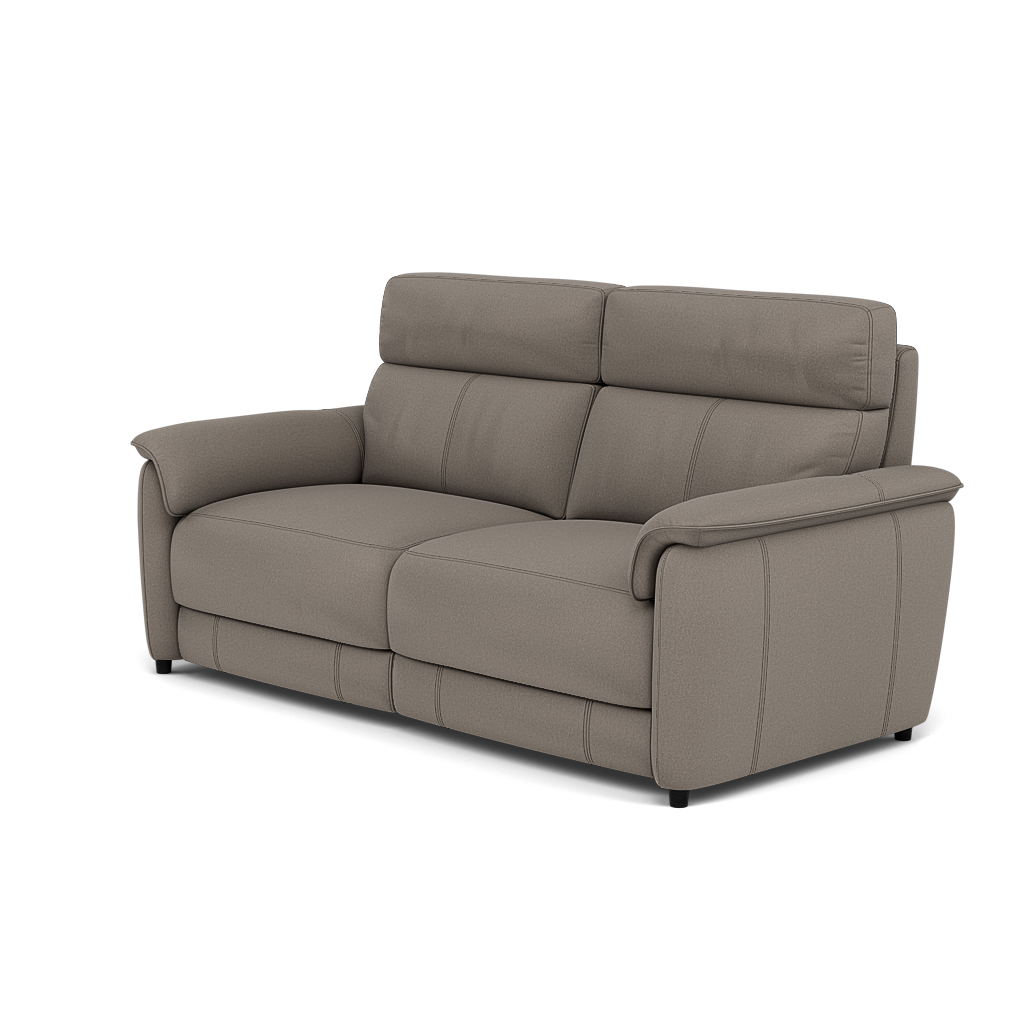 Orkney 3 Seater Sofa - 2.5 Seater Sofa Fabric — BFA-MAD-03 DARK GREY, gallery image 3