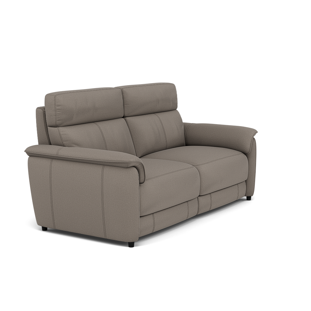 Orkney 3 Seater Sofa - 2.5 Seater Sofa Fabric — BFA-MAD-03 DARK GREY, gallery image 1
