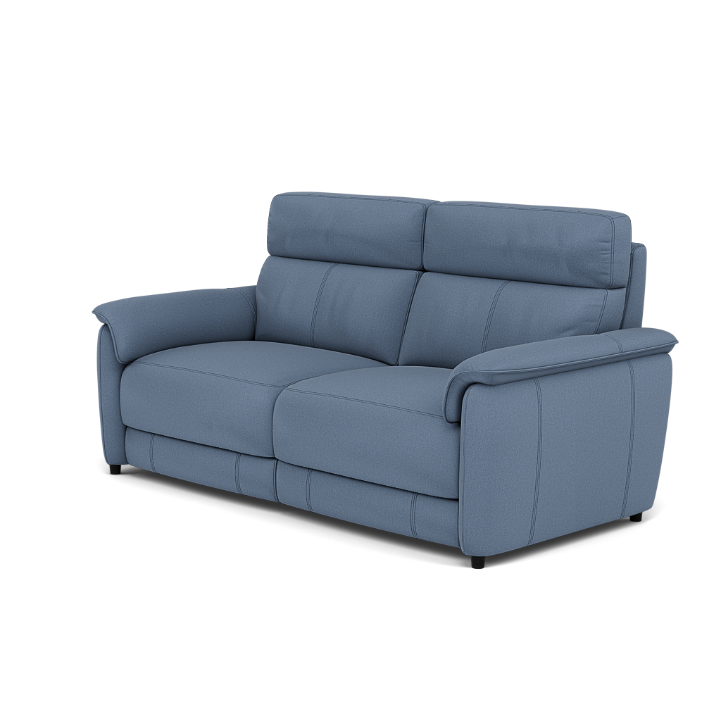 Orkney 3 Seater Sofa - 2.5 Seater Sofa Fabric — BFA-MAD-08 PACIFIC BLUE, gallery image 3