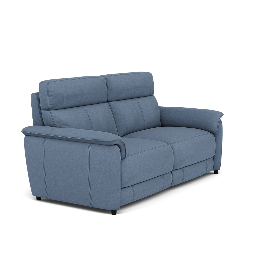 Orkney 3 Seater Sofa - 2.5 Seater Sofa Fabric — BFA-MAD-08 PACIFIC BLUE, gallery image 1
