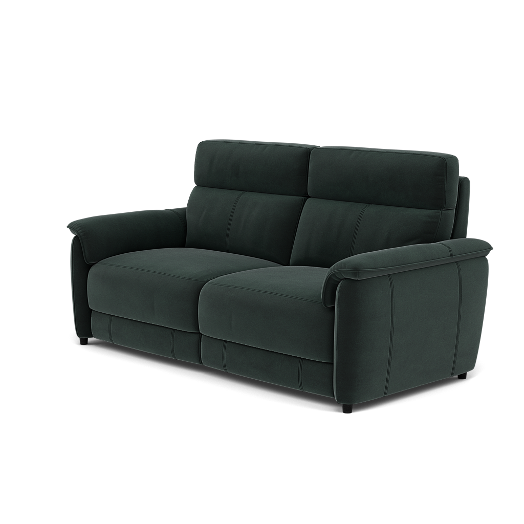 Orkney 3 Seater Sofa - 2.5 Seater Sofa Fabric — FAB-MEG-21  CHARCOAL GREY, gallery image 3