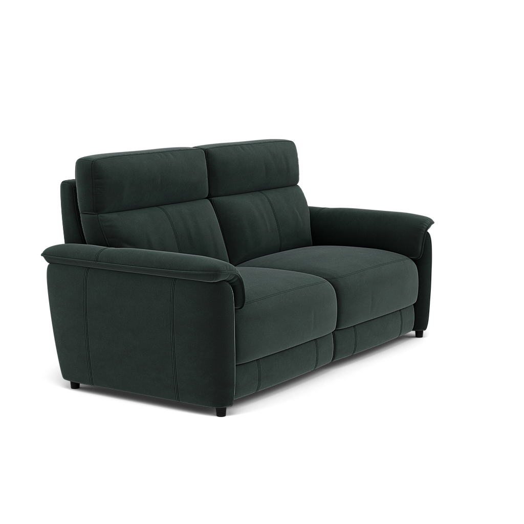 Orkney 3 Seater Sofa - 2.5 Seater Sofa Fabric — FAB-MEG-21  CHARCOAL GREY, gallery image 1