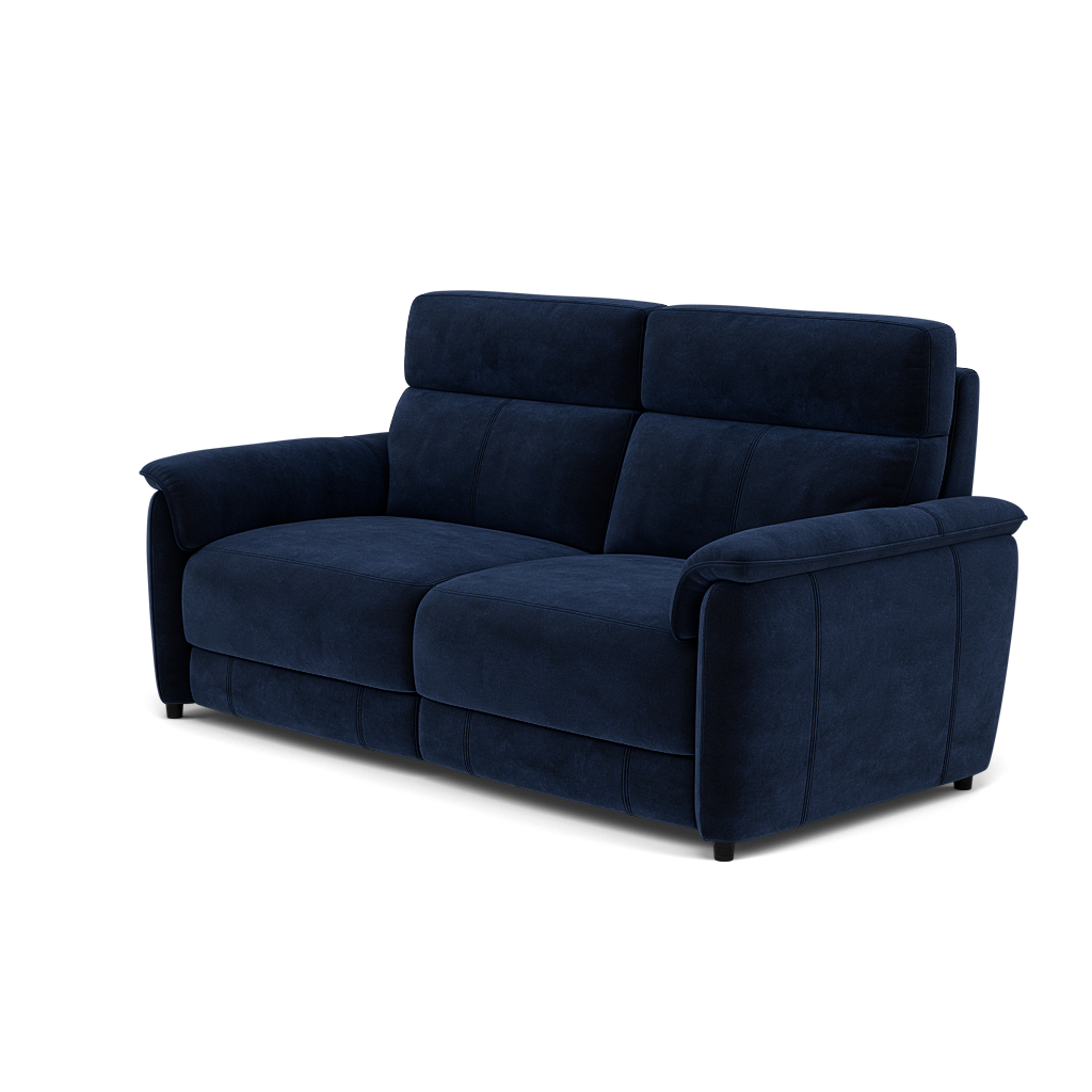 Orkney 3 Seater Sofa - 2.5 Seater Sofa Fabric — FAB-MEG-28  NAVY, gallery image 3