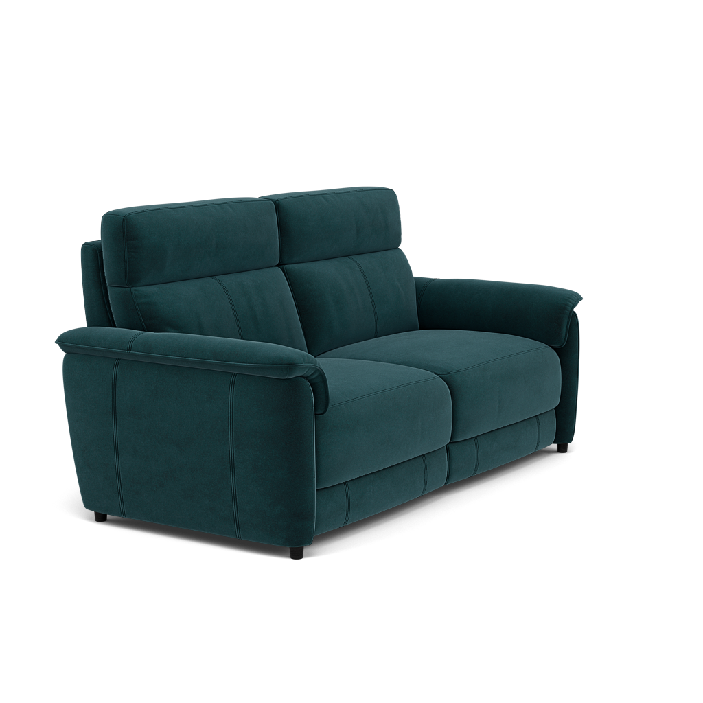Orkney 3 Seater Sofa - 2.5 Seater Sofa Fabric — FAB-MEG-36  LAKE GREEN, gallery image 1