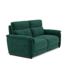 Orkney 3 Seater Sofa - 2.5 Seater Sofa Fabric — FAB-MEG-37  EMERALD GREEN, gallery image 1