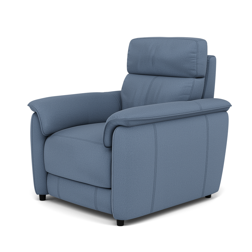 Orkney Armchair - Armchair Fabric — BFA-MAD-08 PACIFIC BLUE, gallery image 3