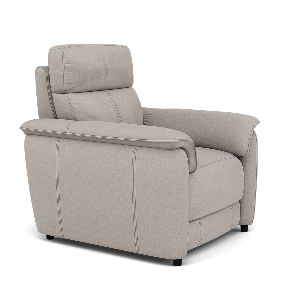 Orkney Armchair - Armchair Fabric — BFAMAD-02 SILVER GREY, gallery image 1