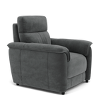Orkney Armchair - Armchair Fabric — FAB-MEG-20  PEWTER, gallery image 1