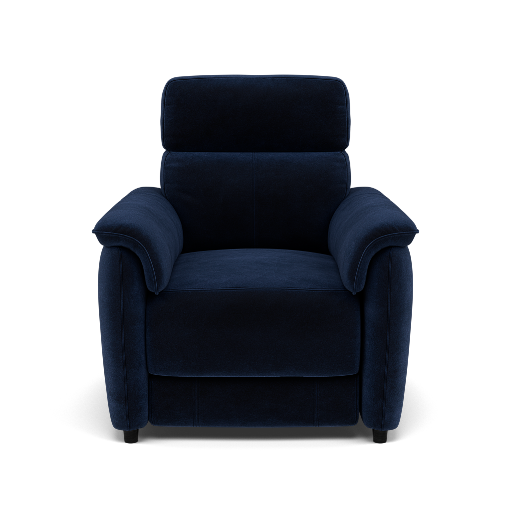 Orkney Armchair - Armchair Fabric Armchairs Sterling Home 14 FAB-MEG-28 NAVY