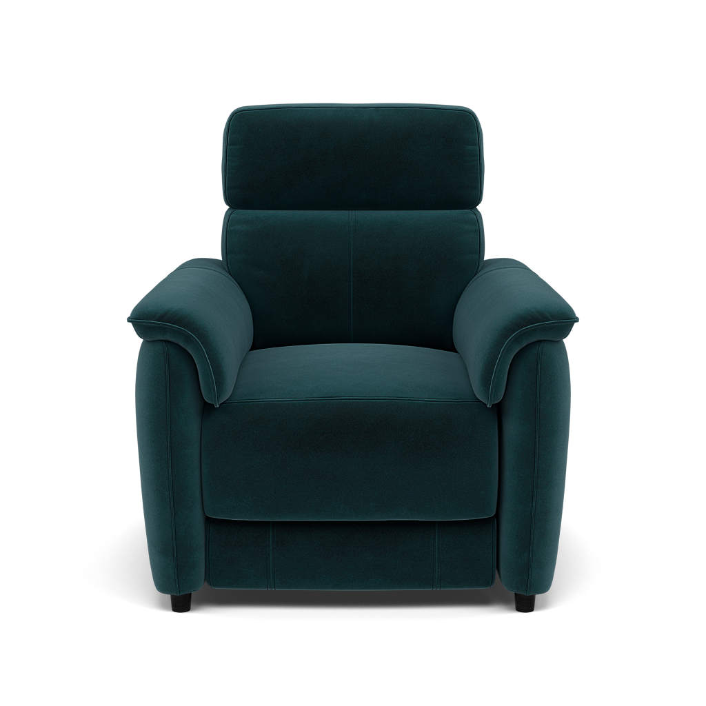 Orkney Armchair - Armchair Fabric Armchairs Sterling Home 15 FAB-MEG-36 LAKE GREEN