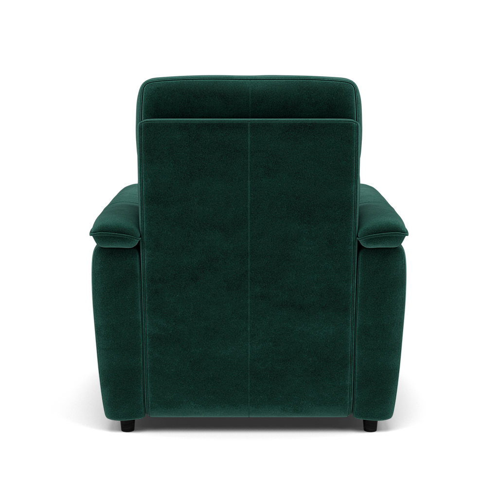 Orkney Armchair - Armchair Fabric — FAB-MEG-37  EMERALD GREEN, gallery image 2