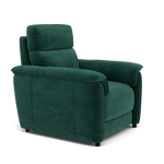 Orkney Armchair - Armchair Fabric — FAB-MEG-37  EMERALD GREEN, gallery image 1