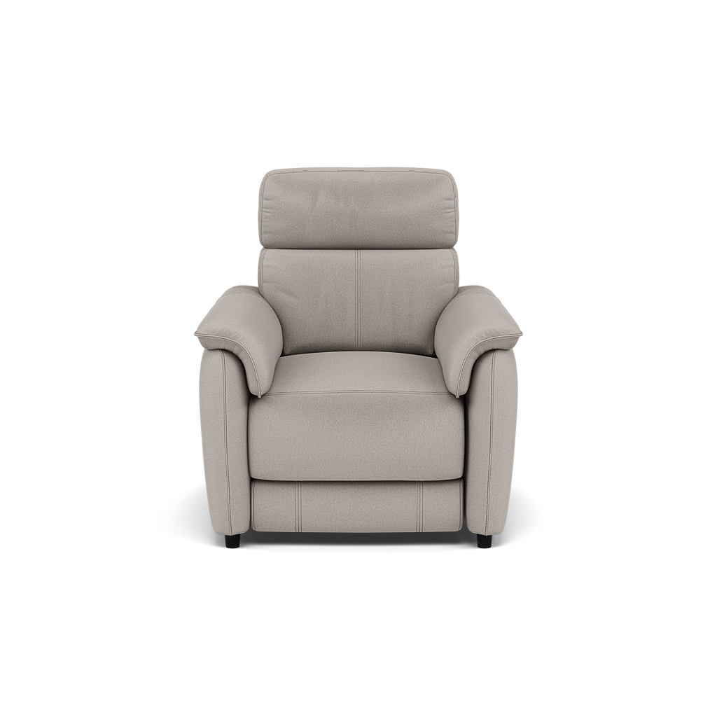 Orkney Recliner Armchair - Power Recliner Chair Fabric - Power Recliner with USB Sterling Home 1 BFAMAD-02 SILVER GREY