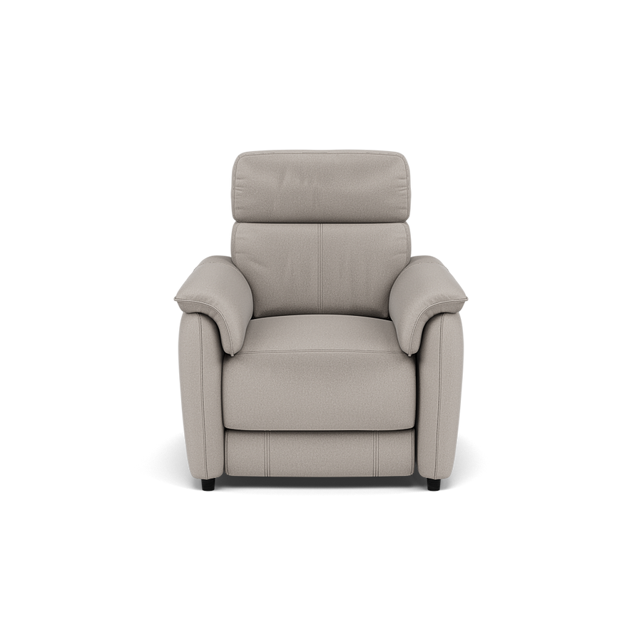 Orkney Recliner Armchair - Power Recliner Chair Fabric - Power Recliner with USB Sterling Home 9 BFAMAD-02 SILVER GREY