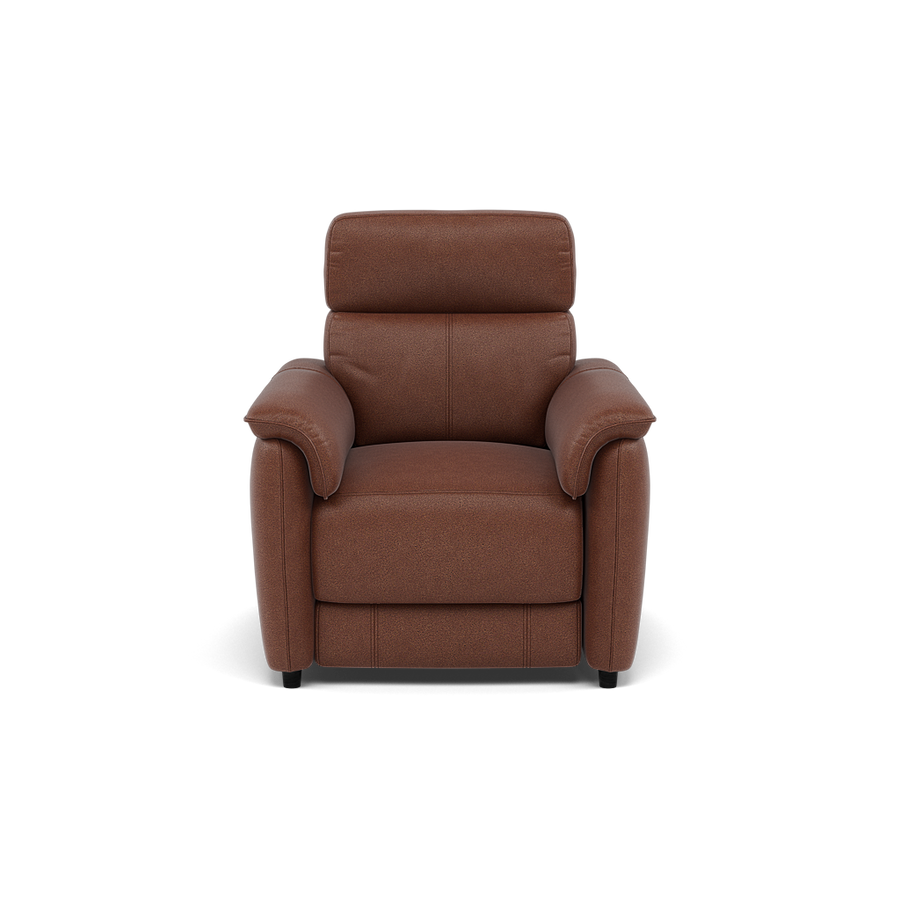 Orkney Recliner Armchair - Power Recliner Chair Fabric - Power Recliner with USB Sterling Home 1 BFA-BLJ-05 HAZELNUT