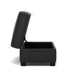 Orkney Storage Footstool - Storage footstool Cat 20S — BXS-023C BLACK, gallery image 2