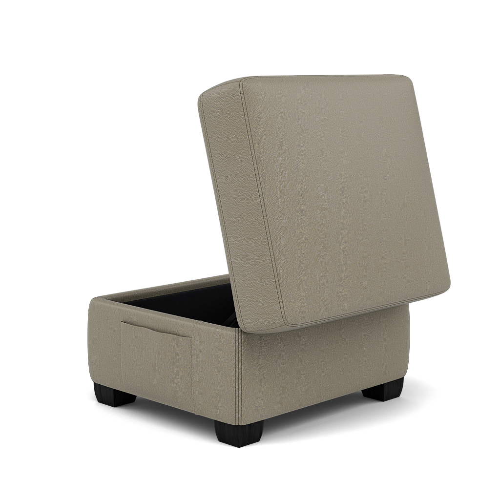 Orkney Storage Footstool - Storage footstool Cat 20S — BXS-039C PEBBLE, gallery image 3