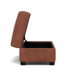 Orkney Storage Footstool - Storage footstool Cat 20S — TOS-376E BRANDY, gallery image 2