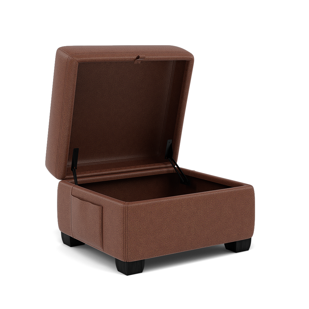 Orkney Storage Footstool - Storage footstool Fabric — BFA-BLJ-05 HAZELNUT, gallery image 1