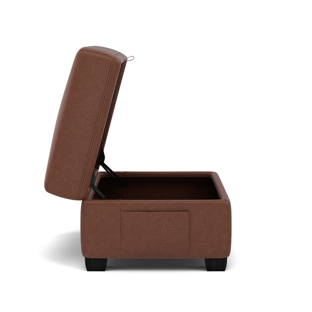 Orkney Storage Footstool - Storage footstool Fabric — BFA-BLJ-05 HAZELNUT, gallery image 2