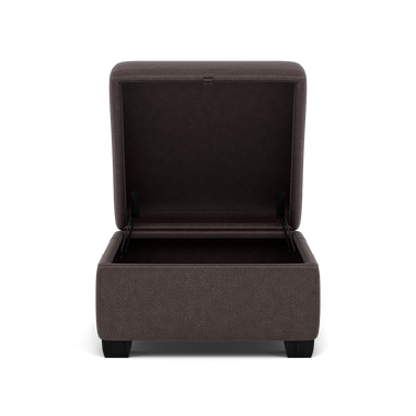 Orkney Storage Footstool - Storage footstool Fabric Footstools Sterling Home 8 BFA-BLJ-088 CHARCOAL GREY
