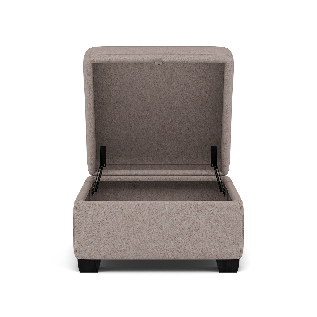 Orkney Storage Footstool - Storage footstool Fabric Footstools Sterling Home 6 BFA-BLJ-22 DOVE GREY