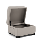 Orkney Storage Footstool - Storage footstool Fabric — BFAMAD-02 SILVER GREY, gallery image 1