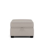 Orkney Storage Footstool - Storage footstool Fabric Footstools Sterling Home 1 BFAMAD-02 SILVER GREY